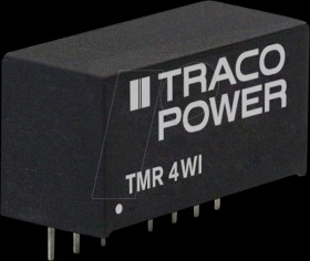 TMR 4-2411WI DC/DC converter TMR 4WI, 4 W, 9-36/5.0 VDC, SIP-8