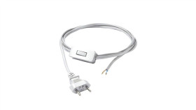 Przewód Z Włącznikiem Biały 150Cm Cameleon Cable Switch White 8612 Nowodvorski