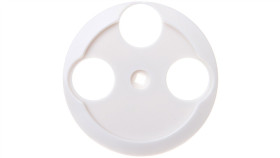 1930 Element Centralny Do Gniazda Antenowego 3-Wyjściowego Biały 106420