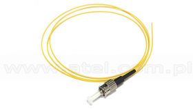 Pigtail ST/UPC, SM, 9/125, 0,9mm, włókno G652D, 2m