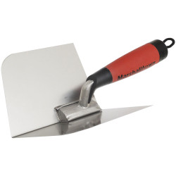 Marshalltown M23RD M23RD Curved Inside Corner Trowel DuraSoft&#xAE; Handle 5in