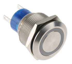 Nasadka przełącznika SPDT średnica wycięcia 22.2mm, montaż panelowy RS PRO