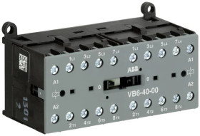 Stycznik miniaturowy VB6-40-00-80 nawrotny 220 ... 240 V AC - 4 NO - 0 NC zaciski śrubowe GJL1211901R8000