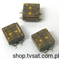 SD02H0SB DIP Switch 2 Position SMD C&amp;K