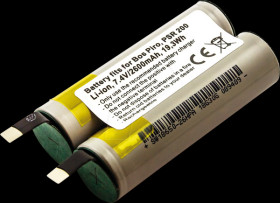 31131 Battery for Bosch AGS 7.2 Li, Li-Ion, 2600 mAh