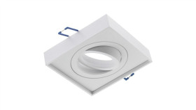 Oprawa Podtynkowa Tuba Spot Ruchoma Midi Gu10 Lumiled Kwadratowa Biała 20Mm