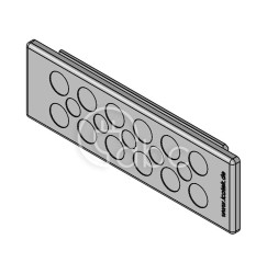 Przepust kablowy niedzielony KEL-DP 24, na 17 przewodów, 43523