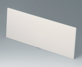 Front/rear panel, straight, ABS, (W x H) 271.6 x 105.6 mm, gray white, B2129407