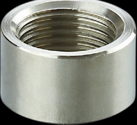 Weld-in adapter, 50 bar/5 MPa, G 1/2, Ø 26.4 mm for process sensors, E43375