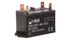 Przekaźnik Przemysłowy 1Z 30A 12V Dc Agsno2 R20-3021-96-1012 2611748