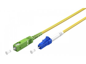 Kabel światłowodowy (FTTH), Singlemode (OS2) Yellow,...
