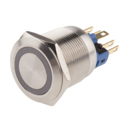 Nasadka przełącznika Zatrzaskowy SPDT średnica wycięcia 22mm, montaż panelowy RS PRO