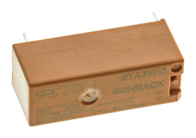 Przekaźnik mocy 12V dc SPST TE Connectivity, montaż PCB 627Ω Otwór przezierny