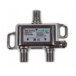 Spliter 1/2 Axing BVE 20-01 5-1006 MHz DVB-T rozgałęźnik 2-krot.