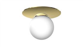 Lampa Sufitowa Plato 1Xe14 22Cm Mlp7968 Milagro