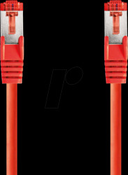 CCGL85221RD50 Patch cable, Cat.6, S/FTP, 5 m, red