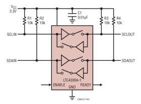 Hot Swappable 2-Wire Bus Buffers