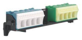 Hager FZ382 Uchwyt zaciskowy czarny 1 szt.