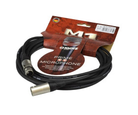 KLOTZ M1 Kabel mikrofonowy przedłużacz XLR (wtyk / gniazdo) 5m
