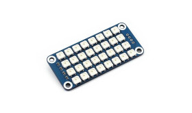 Waveshare True color RGB LED HAT for Raspberry Pi, colorful display