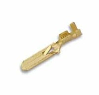 KON-S-MMD/10 Konektor męski, 4.8mm zaciskany na kabel 0.5--1.0mm2 mosiądz (długi) - kpl. 10 szt