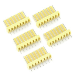 Złącze raster 2,54mm - wtyk 8-pinowy - 5szt.