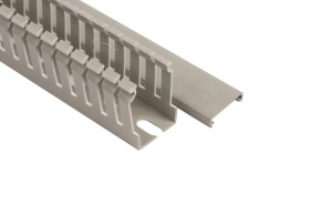 Korytko grzebieniowe 25x40x2000mm jasnoszare E134