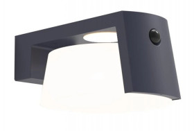 Kinkiet zewnętrzny MOON SOLAR - CZUJNIK RUCHU 6906001118 szary