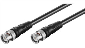 Kabel Łączący Bnc (Rg58), Ekranowany - Długość Kabla 0.5 M