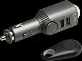 TX-100 Car alarm system with remote control and charging function