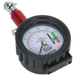 Sealey TSTPDG01 Tyre Pressure Gauge with Tyre Tread Depth Gauge