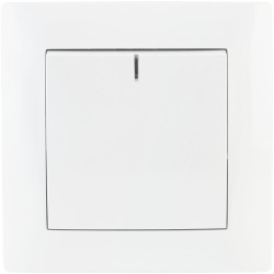 Łącznik pojedynczy z podświetleniem VCX LC 03 Biały