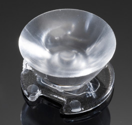 Soczewka LED punktowa 26 (Dia.) x 14.9mm, D 26mm, kąt widzenia 8 → 14°, do użytku z Cree XB-H, Cree XM-L, Cree