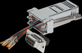ETM23067 Adapter D-Sub09 Jack / RJ45 Jack