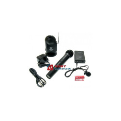 Mikrofon bezprzew.LS-101HT+LS101 LT do ręki + na klip