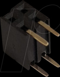 10122240 Female header, double row with Side Entry, 2x2