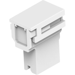 Insulating housing for 6.35 mm, 1 pole, PA, UL 94V-0, natural, 2390747-1