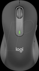 910-006239 Wireless Mouse, Logi Bolt/Bluetooth, M650 Large, left, black