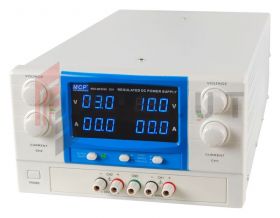 Zasilacz laboratoryjny QD3010 2x 30V/10A do pracy ciągłej MCP podwójny