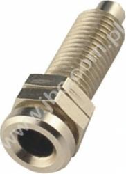 3110 Gniazdo nieizolowane 4mm, przykręcane M6, przyłącze lutowane, ELECTRO-PJP, 3110