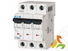 Wyłącznik nadprądowy C 63A 3P 6kA PL6-C63/3 xPole Home 286607 EATON
