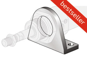 Łapa do siłownika okrągłego D12-16, ISO6432