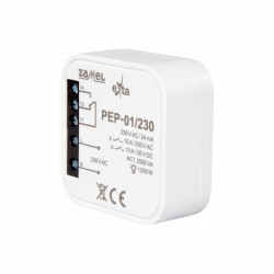 Przekaźnik elektromagnetyczny dopuszkowy 10A 230V AC TYP: PEP-01/230 EXTA