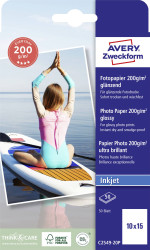 Avery-Zweckform Everyday C2549-20P Papier fotograficzny 10 x 15 cm 200 g/m² 50 ark. połysk