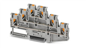 Złącze Szynowa 3-Piętrowe Push-In Pt 2,5-3L