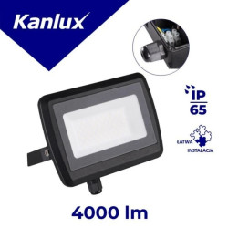 Projektor ANTEM LED 50W-NW B 4000lm 4000K barwa neutralna IP65 czarny 33203