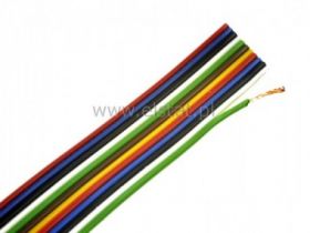 Przewód TLWY12 x 0,22 mm wielokolorowa taśma