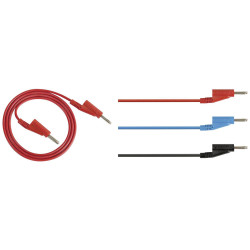 Rohde &amp; Schwarz 3594.3860.02 HZ10R Test Lead Kit, Banana Jack, 1m, Red