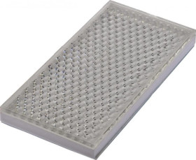 AO000025, reflektor, 8x100x50mm, samoprzylepny, PMMA+PMMA, polaryzacyjny