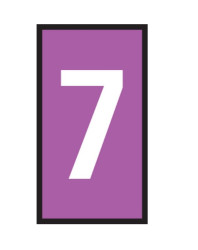 Oznacznik kabli z klipsem Zatrzask HellermannTyton zakres 2 → 2.8mm Cable Marker ilość 1000jednostki